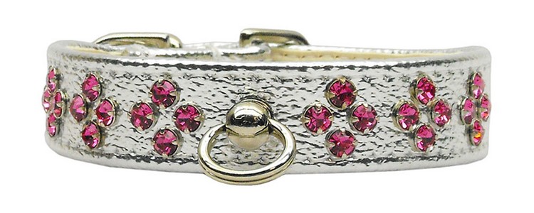 Tiara Silver w/ Pink Stones 18